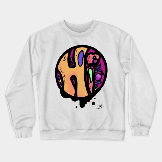 Hi!! Bye Crewneck Sweatshirt by Boxhead